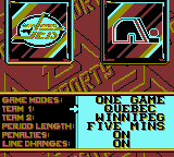 NHL 96 screenshot 4 for GameBoy
